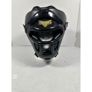 ProForce Thunder Sparring Headgear with Face Cage Black L/XL MMA Boxing 84044